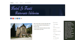 Desktop Screenshot of hotellefontilurisia.com